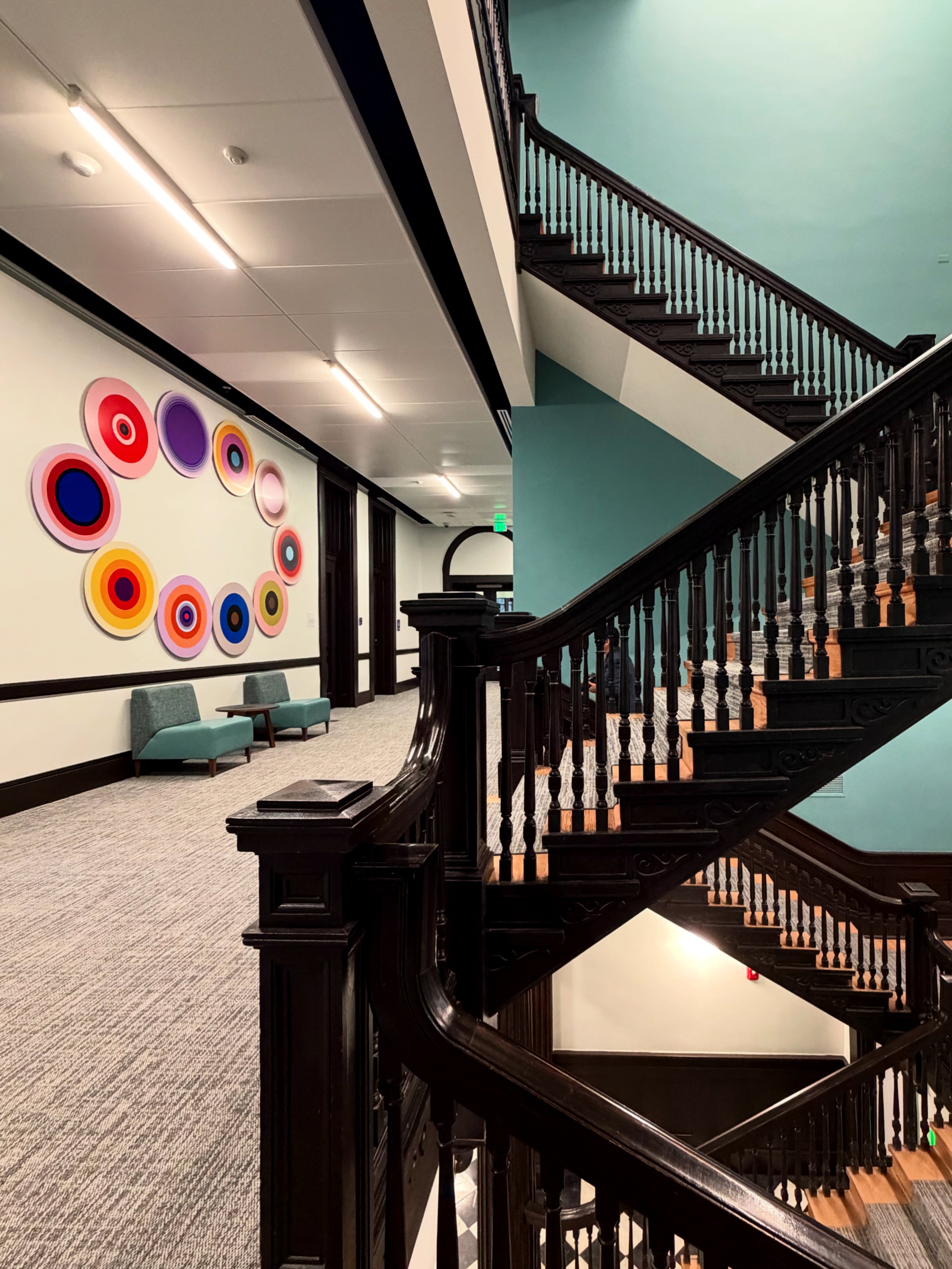 Linling Lu: Circle Dance, Acquired by Johns Hopkins University, Now Installed at School of Education