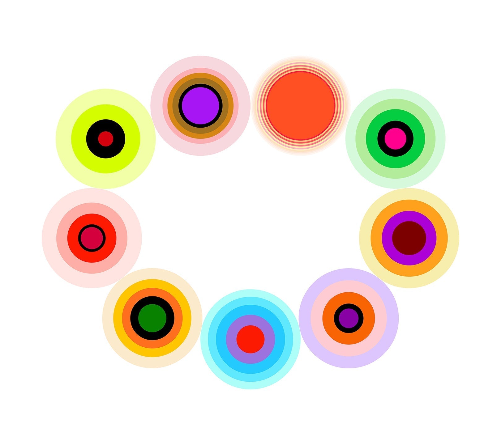 Artist Linling Lu’s “Circle Dance II” in Washington D.C. - A Collaboration with Acclaimed Georgetown Cupcake Presented by De Novo Gallery and Arting Gallery