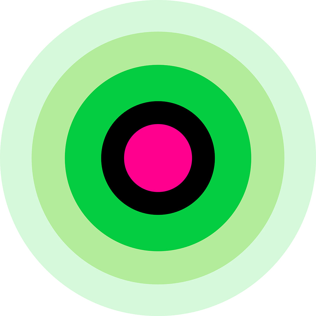 Linling Lu, Circle Dance II, Artist Design Special Edition Archival Prints on Metal, 18" diameter