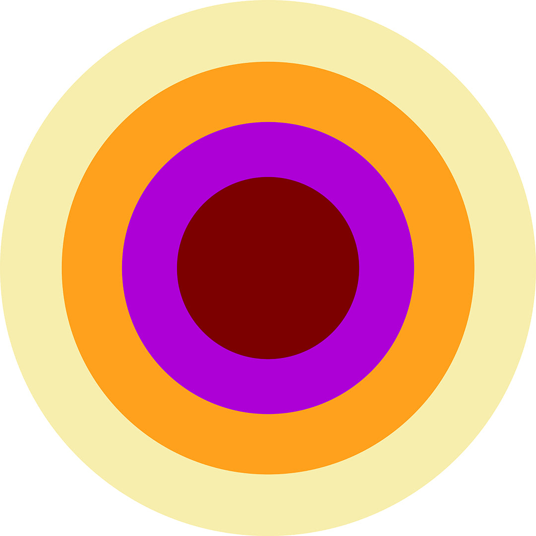 Linling Lu, Circle Dance II, Artist Design Special Edition Archival Prints on Metal, 18" diameter