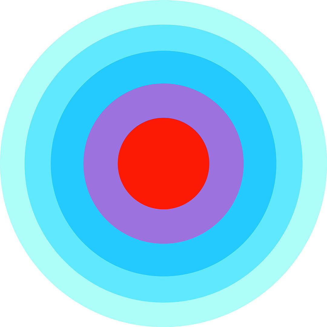 Linling Lu, Circle Dance II, Artist Design Special Edition Archival Prints on Metal, 18" diameter