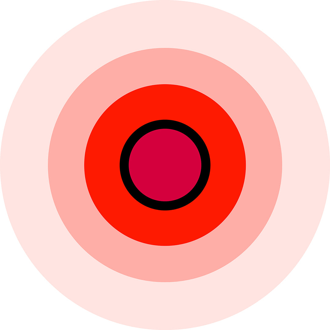 Linling Lu, Circle Dance II, Artist Design Special Edition Archival Prints on Metal, 18" diameter