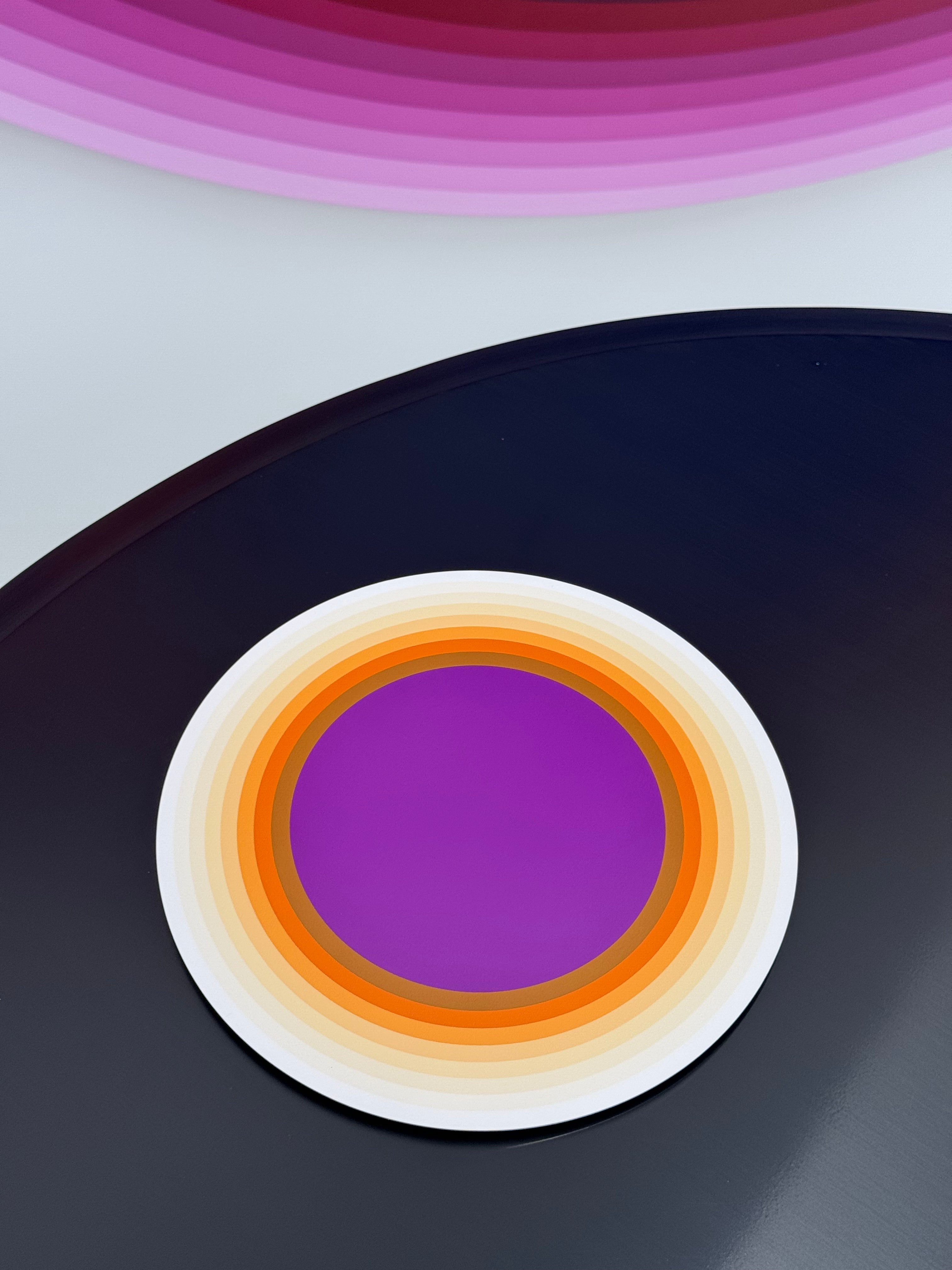 Linling Lu: Repertoire Editions - Artist Design Archival Print on Metal, Based on Original Paintings Exhibited in Museums and Public Collections