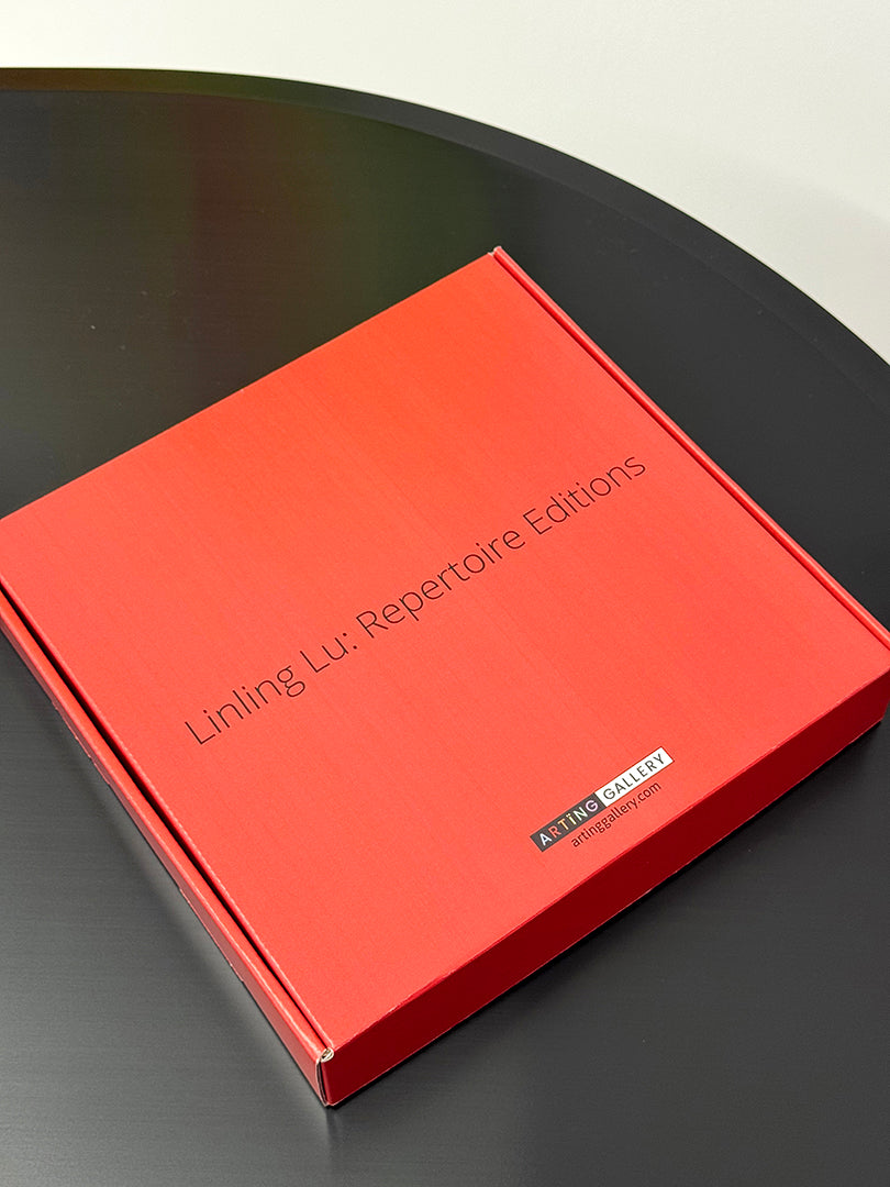 Linling Lu: Repertoire Editions - Artist Design Archival Print on Metal, Based on Original Paintings Exhibited in Museums and Public Collections